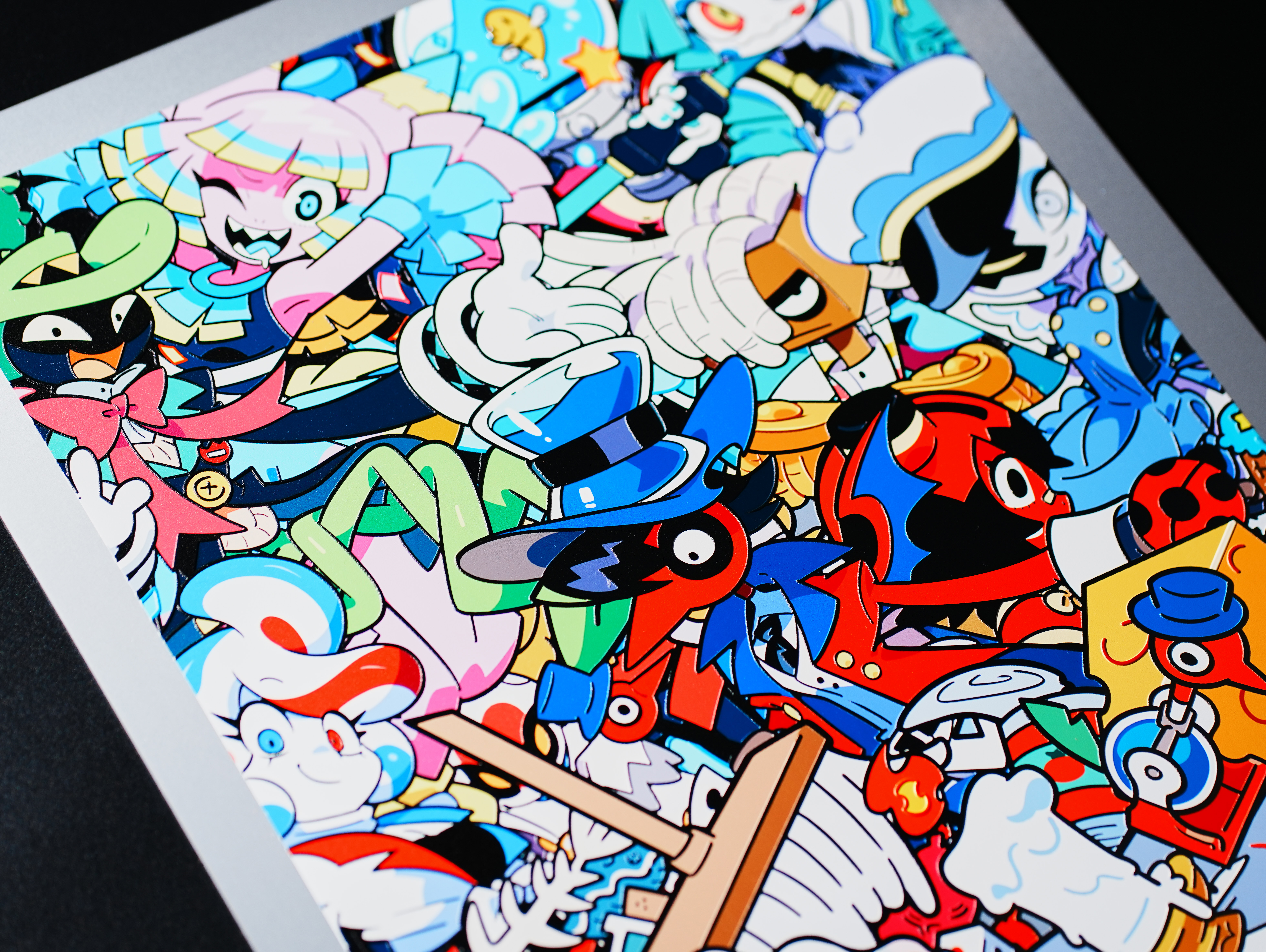 版画作品の全体イメージ
